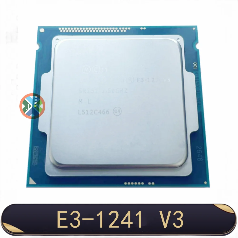 Xeon E3-1241V3 CPU 3.50GHz 8M LGA1150 Quad-core Desktop E3-1241 V3 processor E3 1241V3 cpu processor