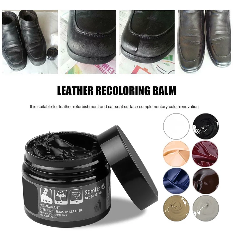 Car Seat Care Kit Liquid Leather Skin Refurbish Repair Tool For Shoe