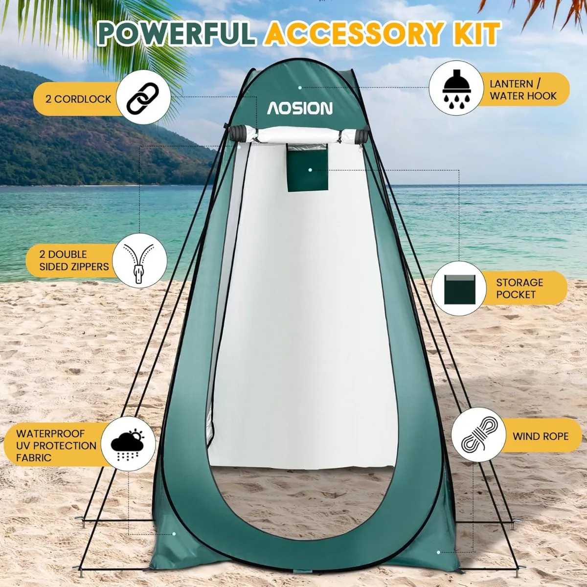 Portable Privacy Shower Tent 6