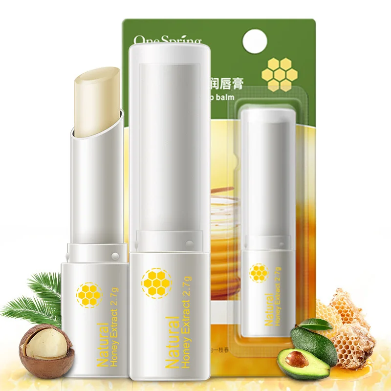 BIOAQUA Honey Lip Balm, Fresh Plant Lip Care, Hydrating, Moisturizing, Diluting Lip Lines