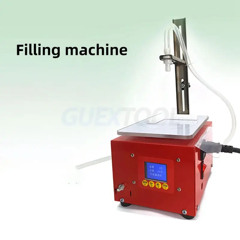 5KG Commercial Electric Paste Honey Filling Machine Gear Honey Pump Weighing Type Viscous Liquid Automatic Filler Food Processor images - 6