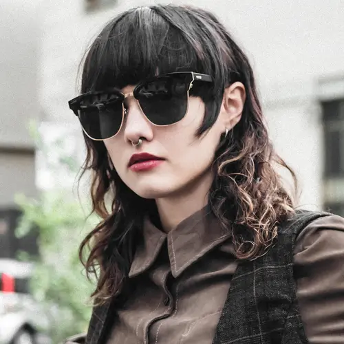 ZENOTTIC 2026 Trend Classic Brand Square Sunglasses Fashion Metal&Acetate UV400 Shade for Unsiex - Image 2