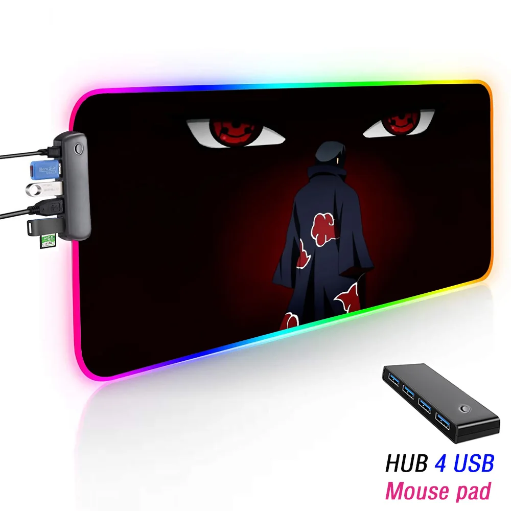 Коврик для мыши со светодиодной подсветкой и Usb-портом 80 см | Компьютеры офис