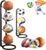 Indoor Children Basketball Storage Rack Put Ball Football Storage Basket Placed Rack Kindergarten Volleyball Stand Holder Space
