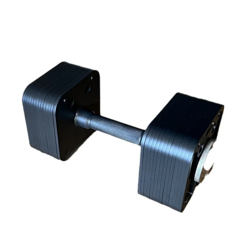 24KG/36KG Ergonomically Square Weight Sets Adjustable Dumbbells Lock Anti-Slip Steel Handles Home Gym fitness