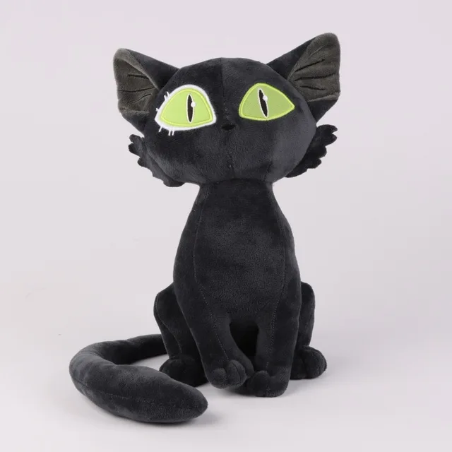 Suzume No Tojimari Plush Stuffed Toys Daijin Cat And Sadaijinblack Cat Cute Cartoon Anime Movie Plush Animal Doll Children Gifts