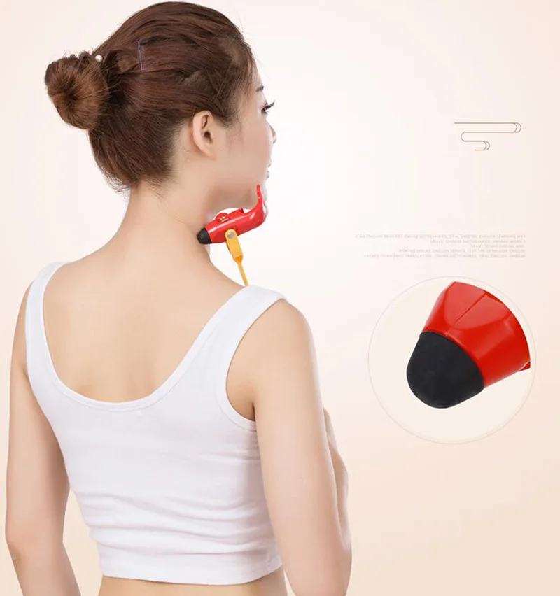 2 pieces of massage hammer meridian trip back rubs carry portable cervical leg massager massager