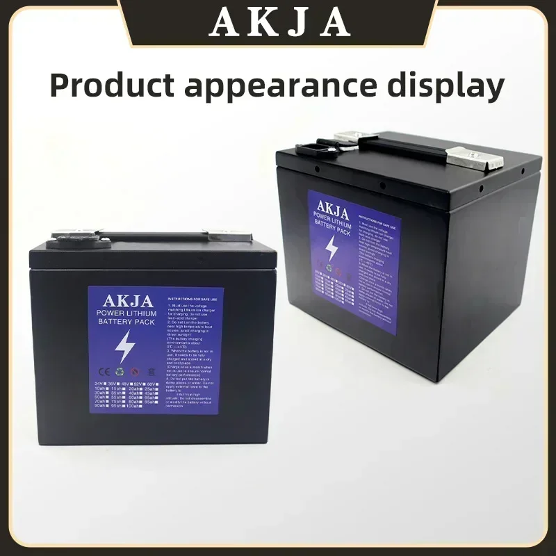 Battery Pack 18650 Lithium Battery 36V.48V.60V.72V Suitable for 250-2000W