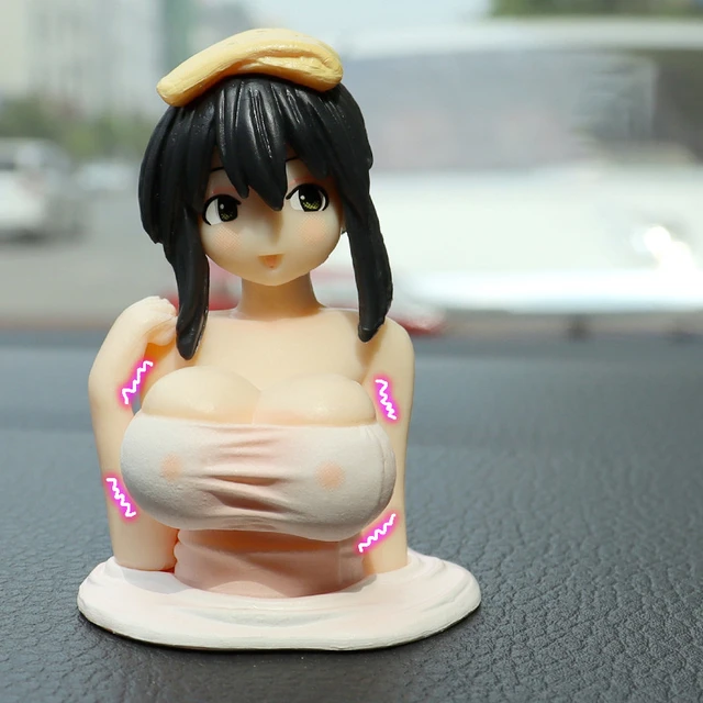 1pc Sexy Anime Shaking Boobs Console Dashboard Interior Accessory Girls  Boys Adult Figure Collection Model Doll Toys - AliExpress