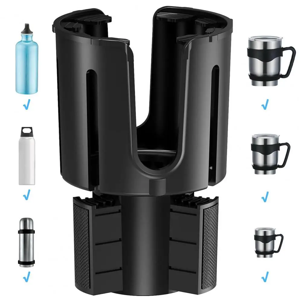

Car Cup Holder Expander Cupholder Adapter Multipurpose Auto Interior Expandable Organizer Storage Accessories