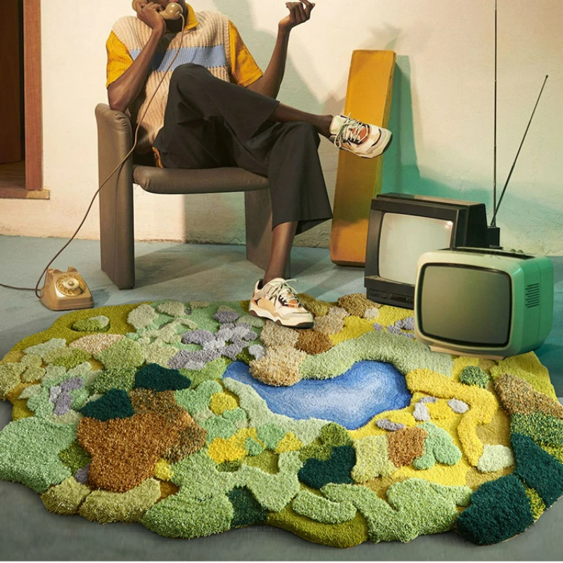 Рисунок 2 - Роскошный ковер ручной работы для сада