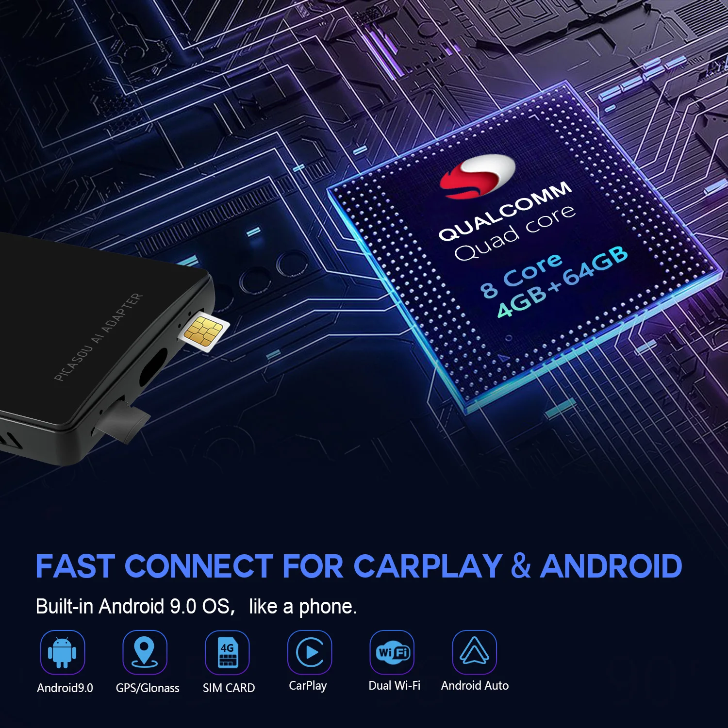 ottocast PICASOU AI ADAPTER U2-PLUS