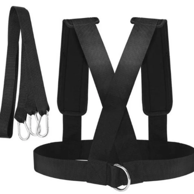 Strength Weighting Training Straps, Sled Belt, Harness, Pull Rope, Vest, Fitness Equipment, Resistance Bands, Agility Training 2