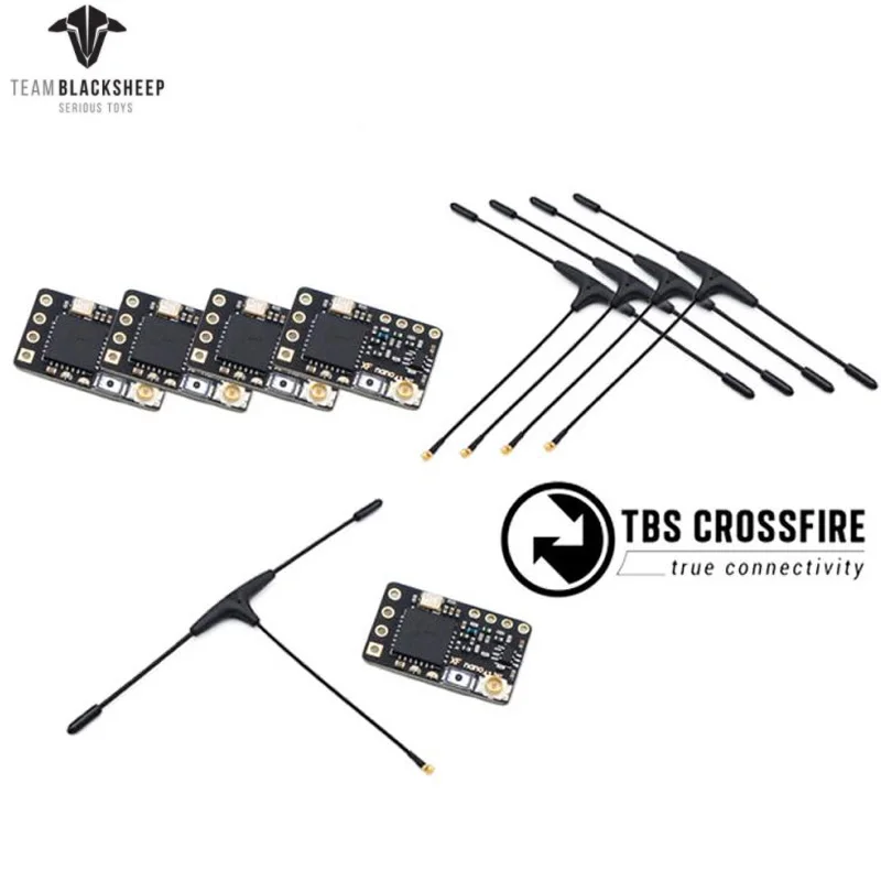 Team Blacksheep Tbs Crossfire Nano Rx Se 5-Pack Combo (Con Antenna Immortal T V2) Per Modelli Rc Drone Rc
