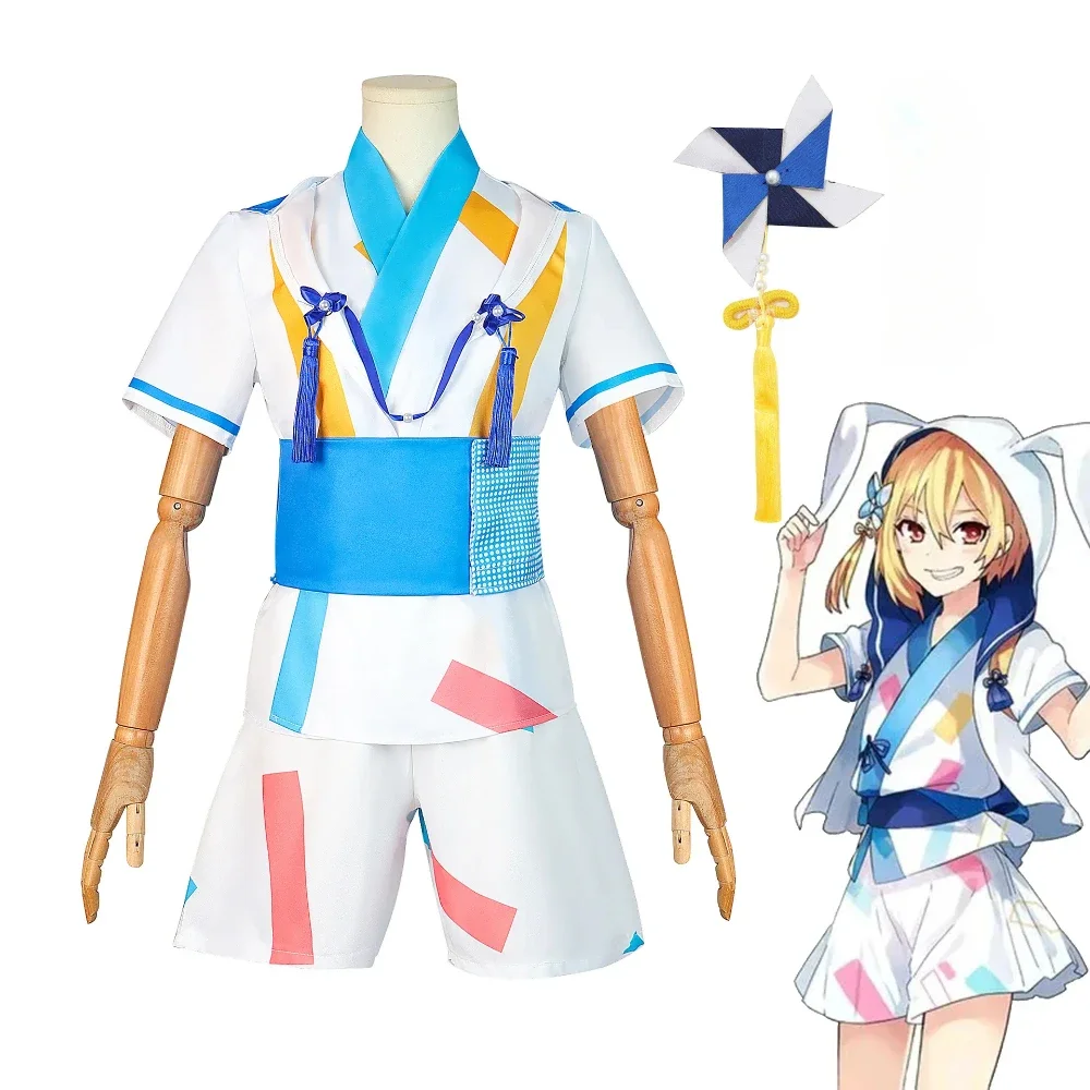 

Anime Ensemble Stars Ra*bits Mashiro Tomoya Nito Nazuna Tenma Mitsuru Shino Hajime Cosplay Costume Halloween Role Play Full Suit