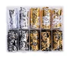 10 rolls Girl Cartoon Print Animal Nail Foils Stickers Decal Sliders Transfer Foil Wrap Leopard Nail Art Sticker 5
