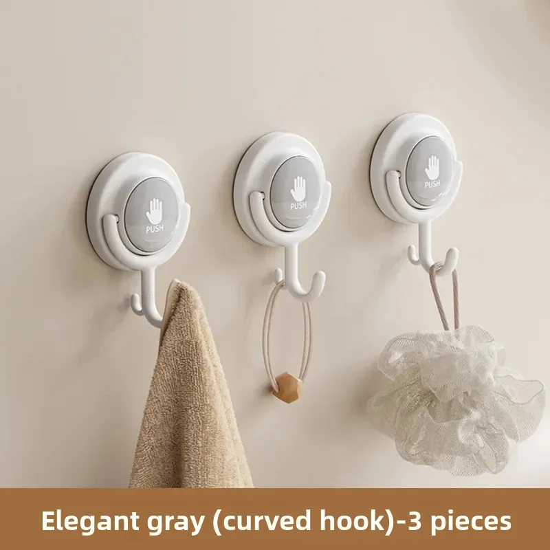 Elegante gris (gancho) 3 Pack