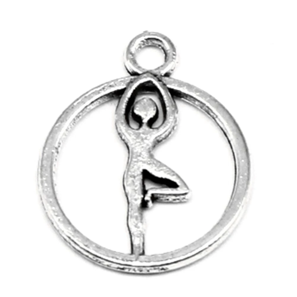 

Подвеска для изготовления ювелирных изделий, красивая модная бижутерия, 16 х2, 0 мм, 20 шт., античное серебряное покрытие