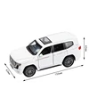 1/32 TOYOTA Land Cruiser LC300 SUV Miniature Diecast Toy Car Model Sound & Light Doors Openable Collection Gift For Boy Children 6