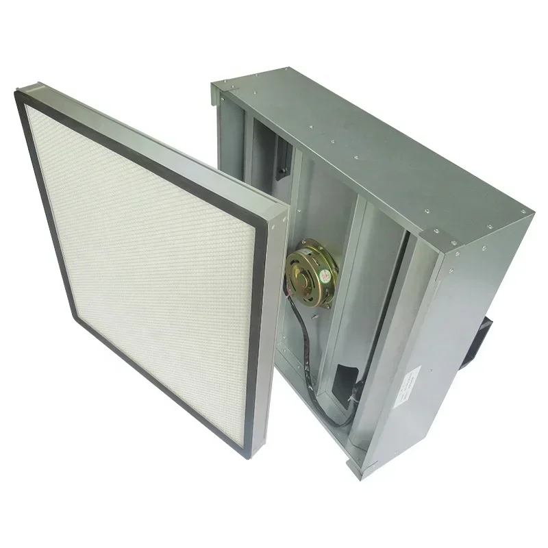 

Mushroom Grow FFU Laminar Flow Hood 99.99% Filtration Efficiency 220V FFU Filter For Laboratory