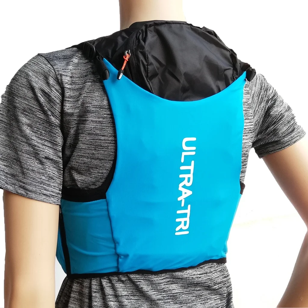 ULTRA-TRI 12L Trail Running Backpack Lightweight hydration Outdoor Marathon Hiking Trail Run Vest Bag 4