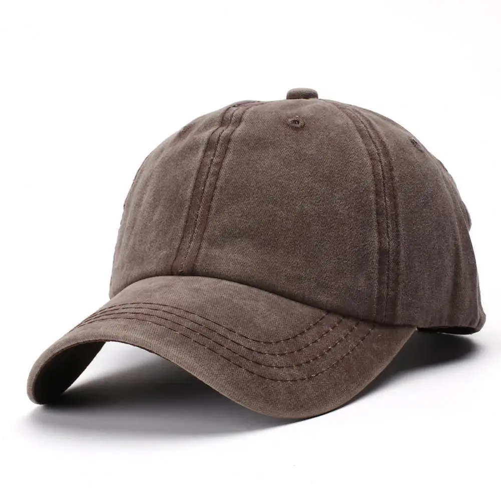 Vintage Ponytail Baseball Cap Women Adjustable Hat Mesh Distressed Summer Cap Woman Sunhat
