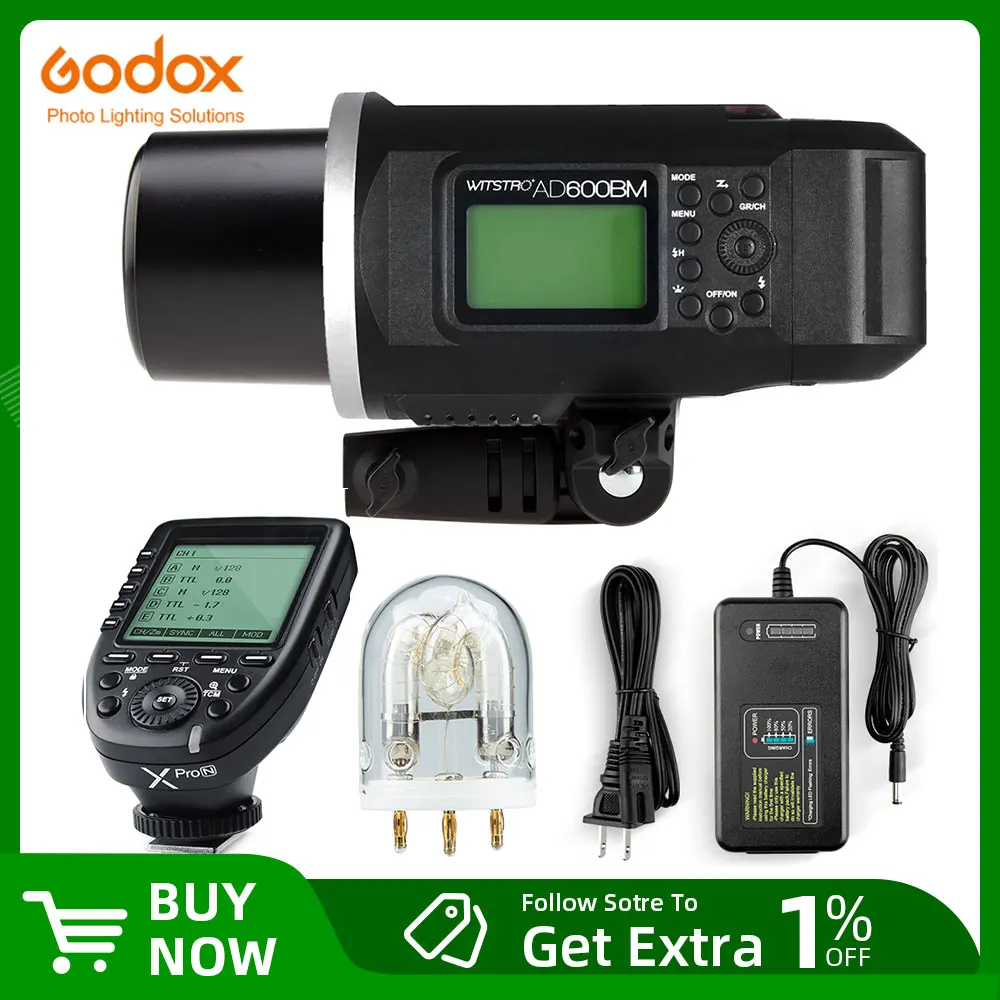 Godox-Wistro-AD600BM-Bowens-Mount-600W-GN87-HSS-1-8000s-Sync-Outdoor ...