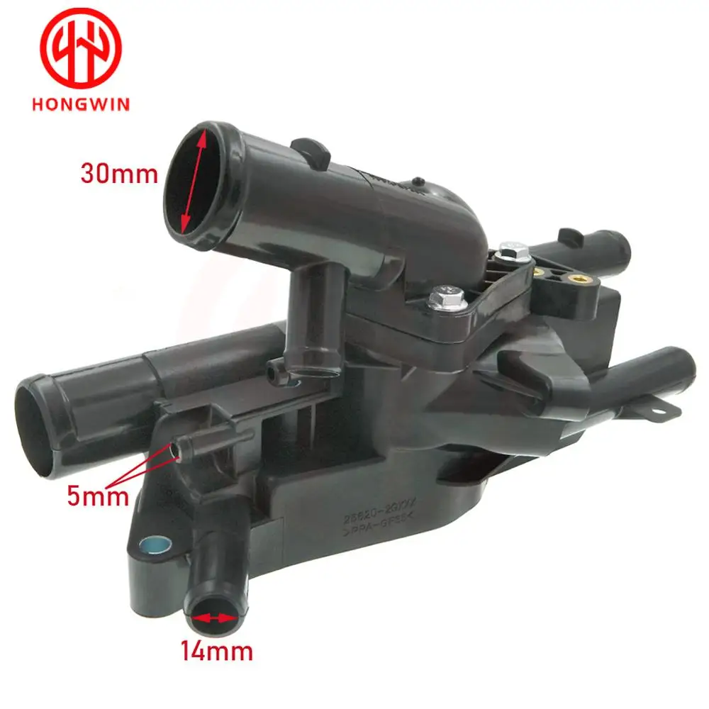 Radiator Thermostat Housing 25600-2G500,256002G500 For Hyundai Kia Sorento Optima Sportage 2.4L 2011 2012 2013 2014 2015