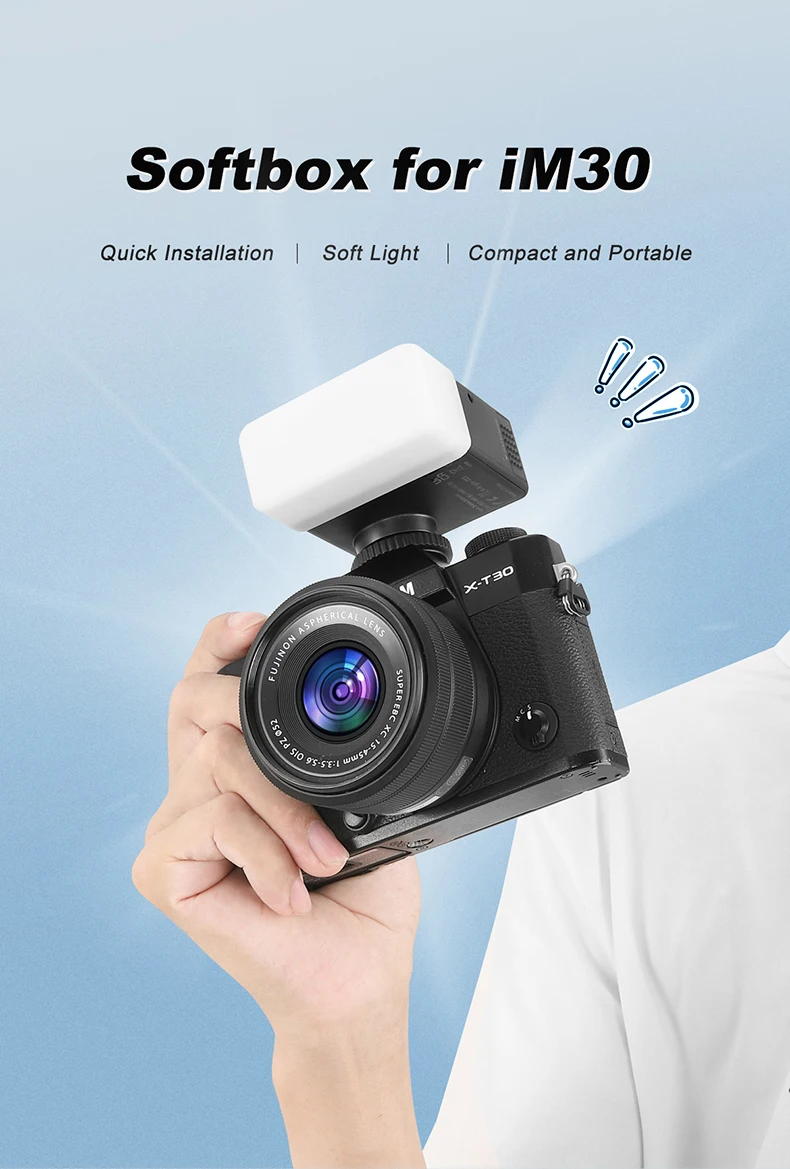 Soonpho Flash Diffuser Cover for IM30 Photography Accessories Camera Speedlite