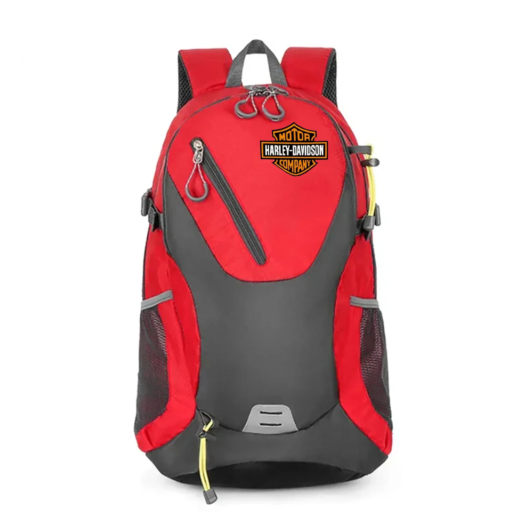 Motocentric Motorcycle Backpack Helmet Bag Waterproof Carbon Fiber Moto Backpack Hard Shell Reflective Motorbike Suitcase Black 2
