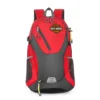 Motocentric Motorcycle Backpack Helmet Bag Waterproof Carbon Fiber Moto Backpack Hard Shell Reflective Motorbike Suitcase Black 2