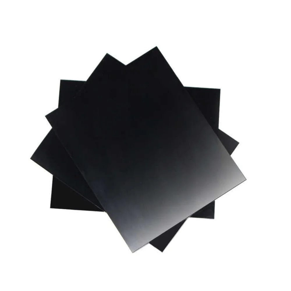 100x100mm 200x200mm 200x300mm 300x300m 5052 Aluminum Flat Plate Black ...