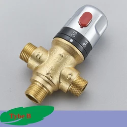 Premium Brass Thermostatic Mixing Valve for Consistent Water Temperature (HWF-HTW)