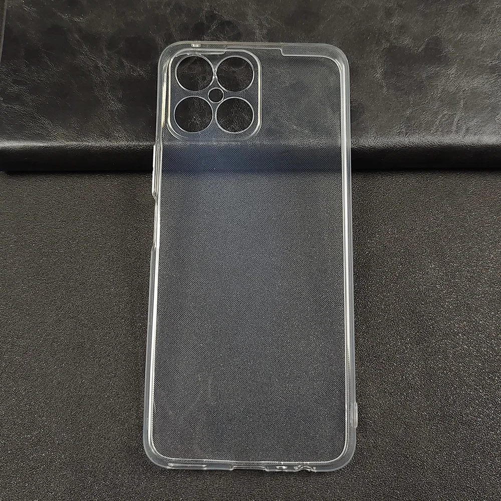 Premium Slim Transparent Soft TPU Phone Case for Huawei Honor X8 - High Quality Clear Protection (2022)