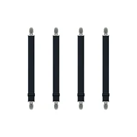 Bretelles de drap de lit réglables, sangles de support de drap de lit, attaches de drap, pinces de drap de lit robustes pour matelas 30-55cm 1