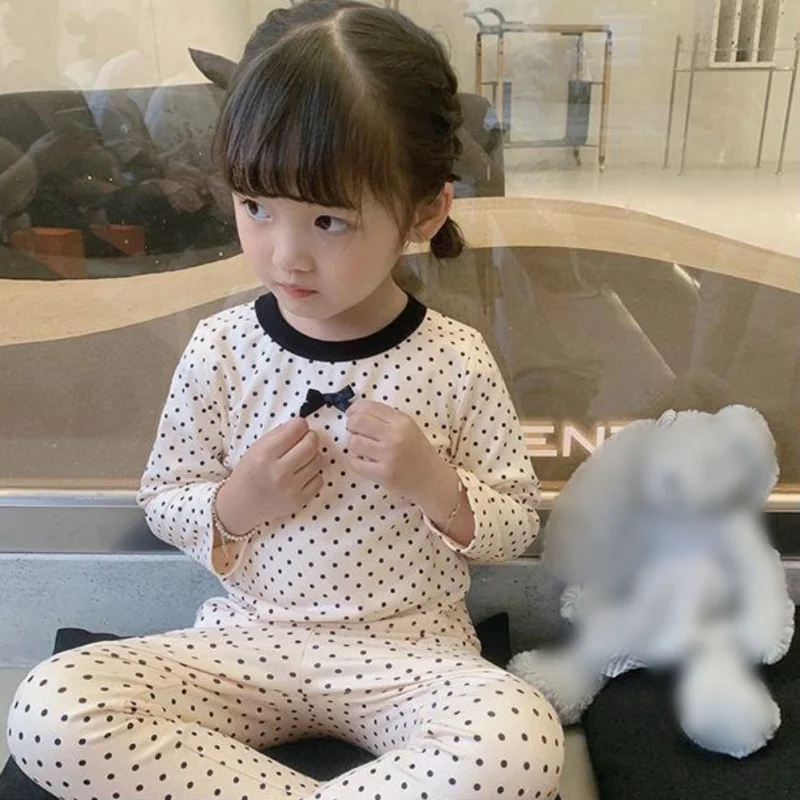 Spring Kids Clothes Set New Pajamas Set Cute Flower T-shirt Baby Clothes Short Sleeves Tops Shorts 2PCS Toddler Home Loungewear