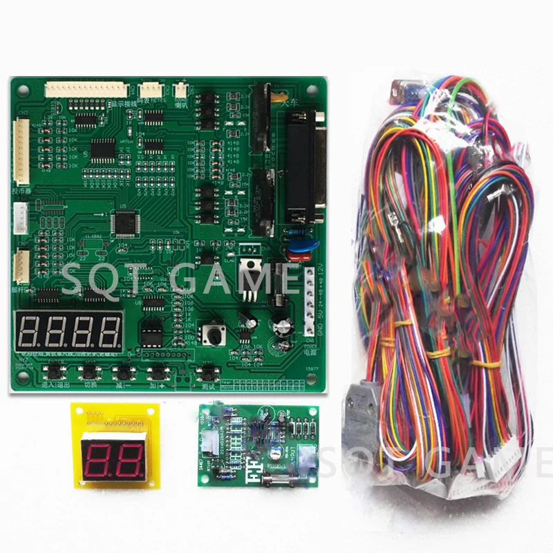 Toy crane motherboard digital tube voice doll machine circuit board/catch doll game circuit LCD screen Light eye  fittings 6