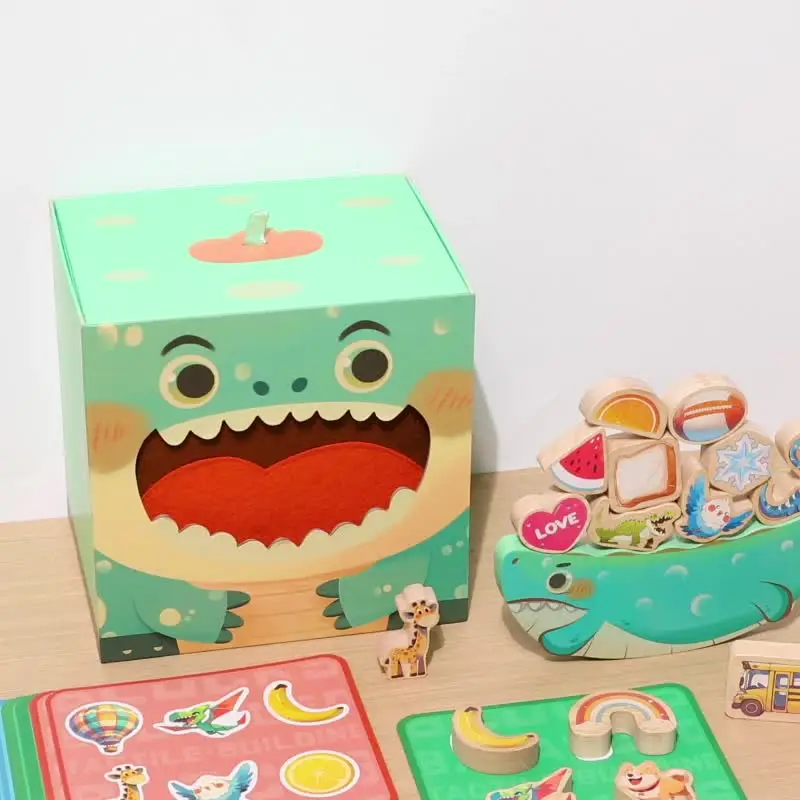 Деревянные сенсорные игрушки Tlewj 3 в 1