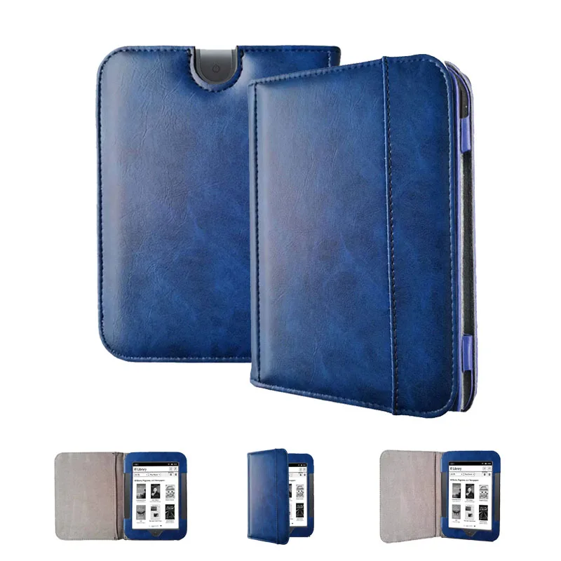 

Suitable For Barnes & Noble Leather Case NOOK 2 ereader Protective Case NOOK 3 E-book Simple And Lightweight PU Cover