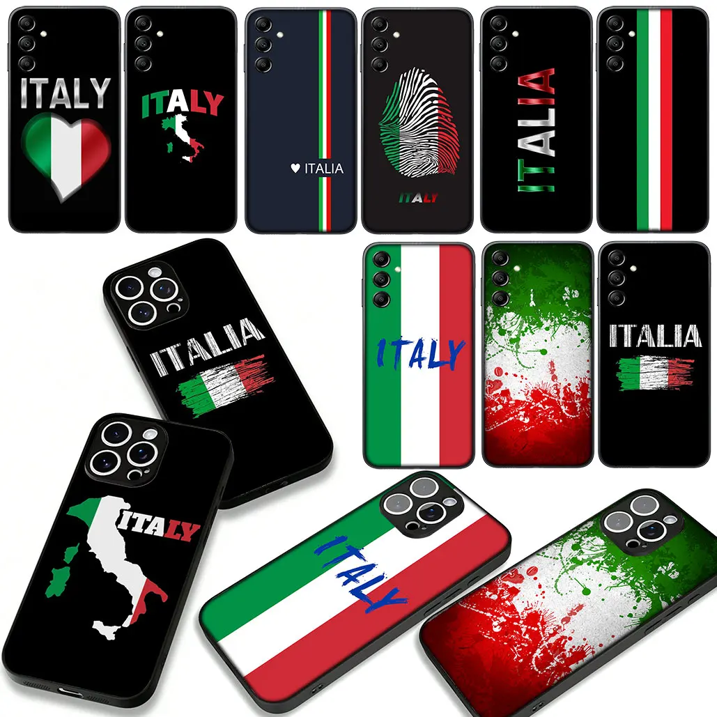 Italian National Flag Phone Cover - Stylish Protective Case