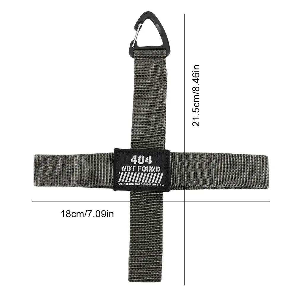 Nylon Camping Tableware Storage Strap for Outdoor Dinnerware