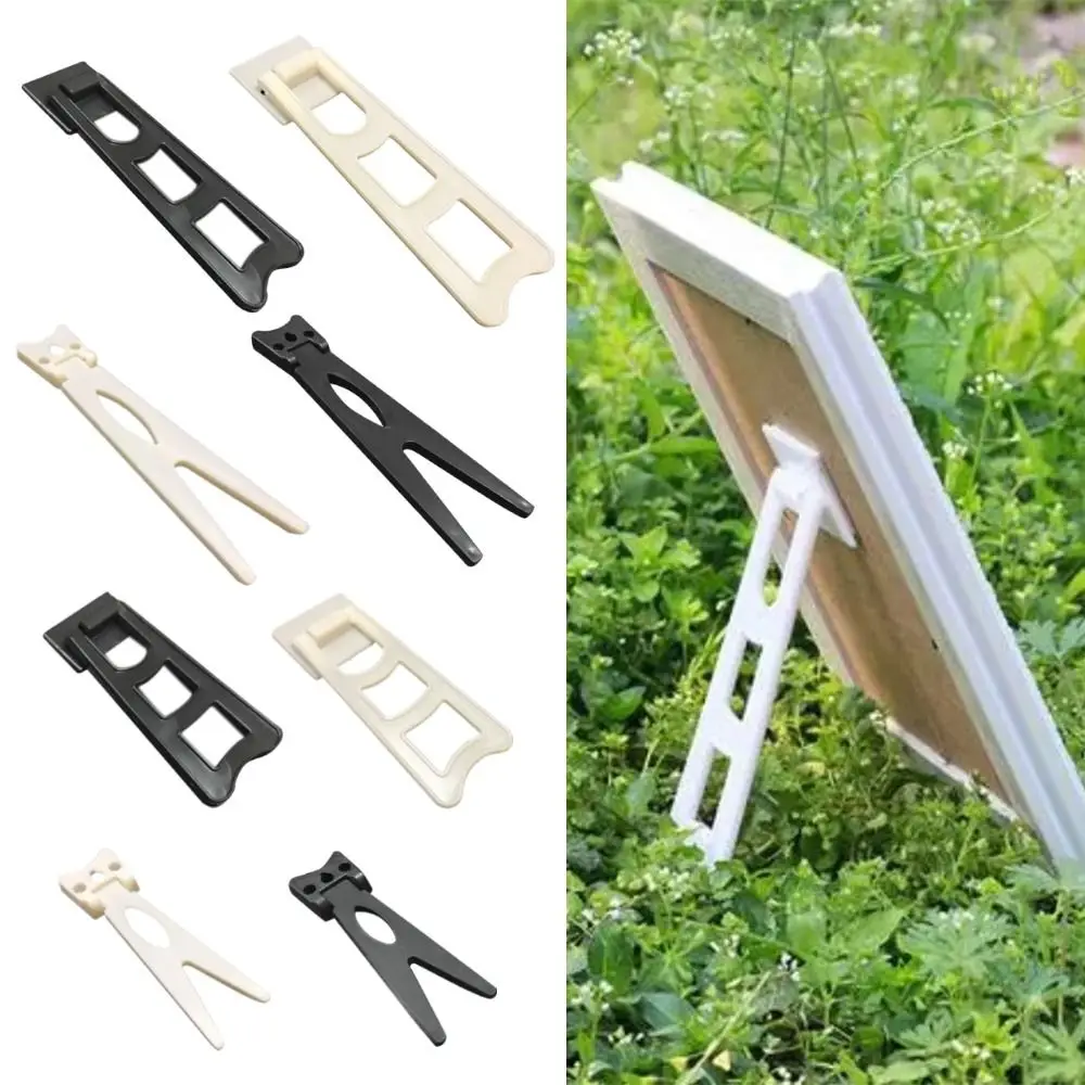 Durable Picture Photo Frame Bracket Stand PVC Multifunctional Back Board Backboard Holder Home Decor Photo Frame Pedestal