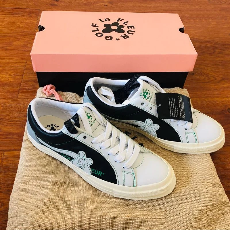 golf le fleur flower shoes