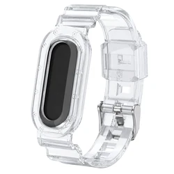 Glacier Silicone Sport Wristband Replacement Accessory - Fitbit Air (Transparent)