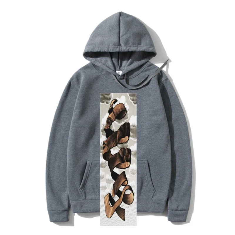 

Hoody Outerwear MEME MAURITS CORNELIS ESCHER ARTISTA ILLUSIONE ARTE 1 S-M-L-XL-2XL-3XL