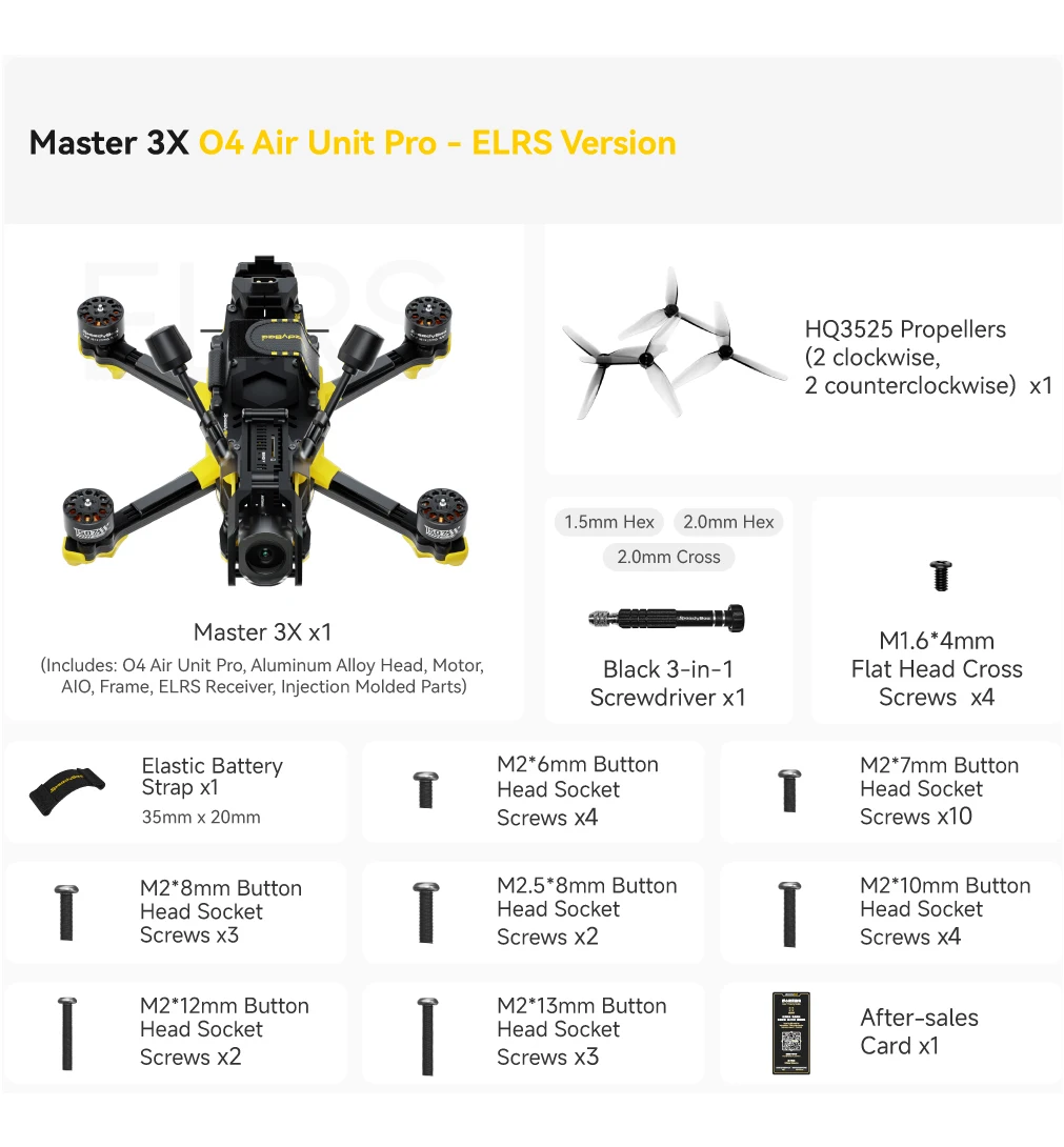 ตัวเลือกสินค้า โมดูลาร์ O3/O4 Pro ดิจิตอล VTX โดรน FPV