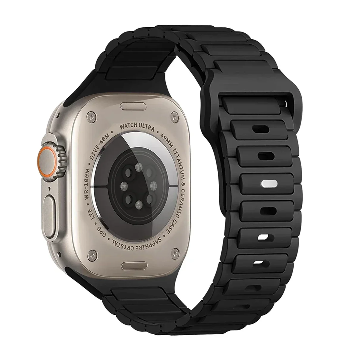 Silicone Strap for Apple Watch - Premium Wristband Bracelet