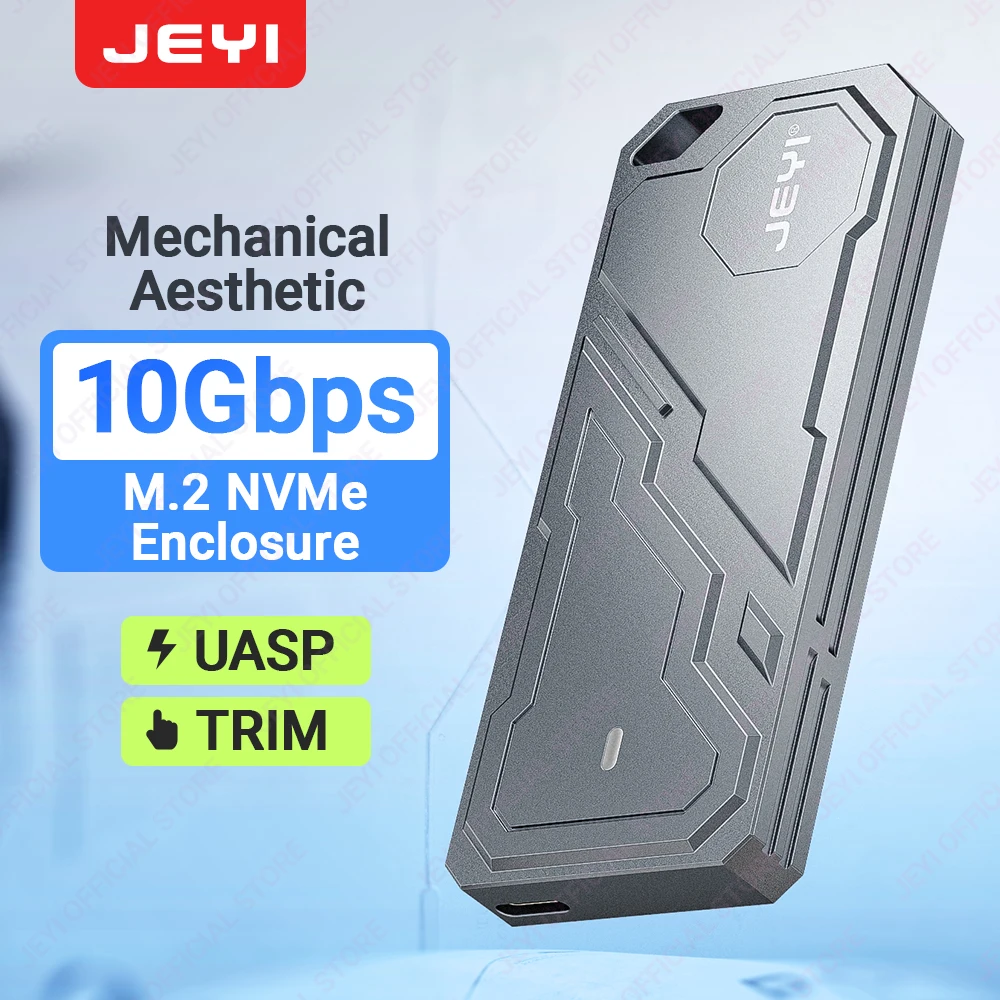 JEYIM.22280NVMeSSDEnclosureRTL9210ChipSupportUSB3.210GUASPTrimExternalHardDriveCaseWithMechaAluminumShell-AliExpress7