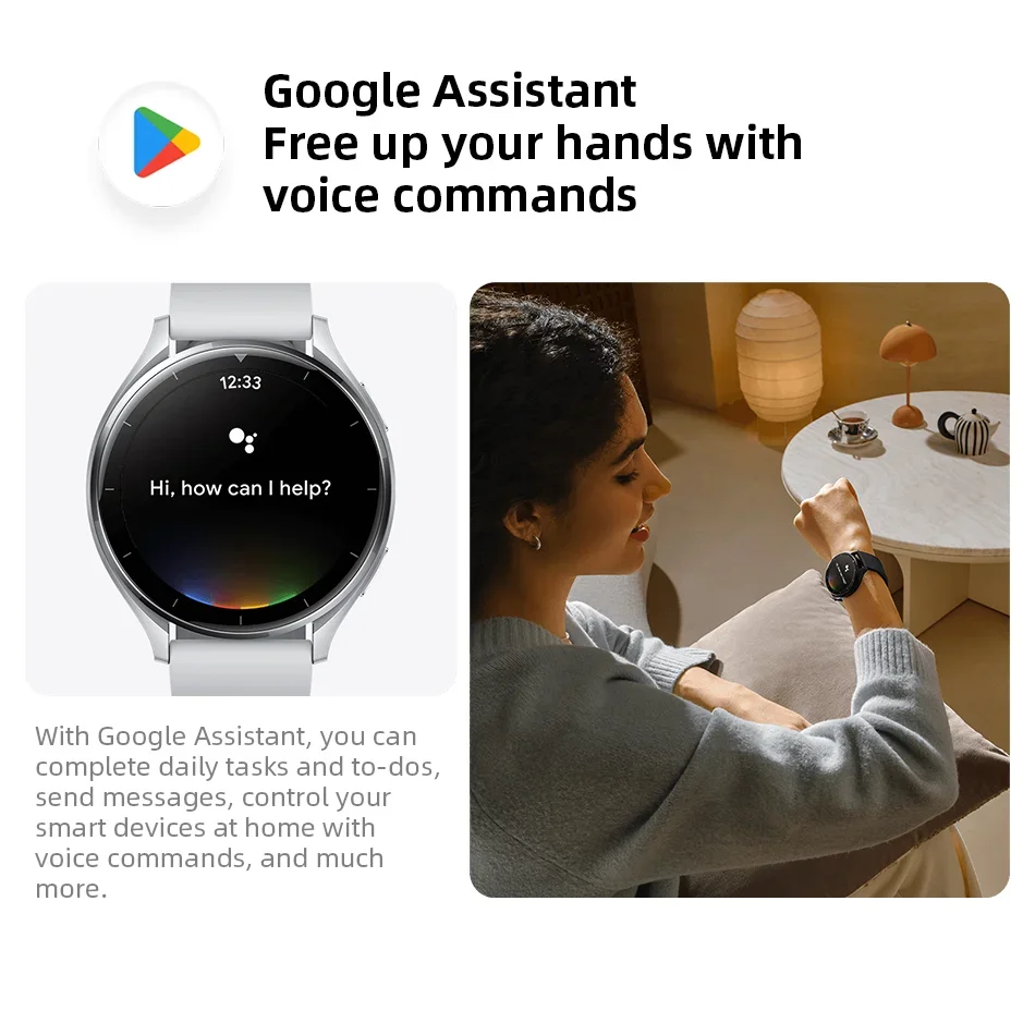 Smartwatch Active Watch Google Assistant Assistente Google Galaxy
