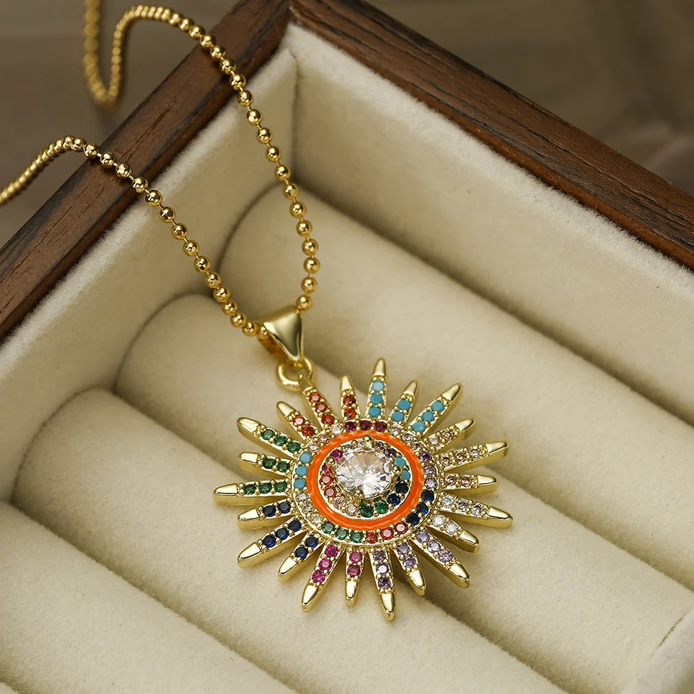 Amuleto De Ojos Chapado En Oro De 18 Qulates, Pequeño Amuleto De Oro